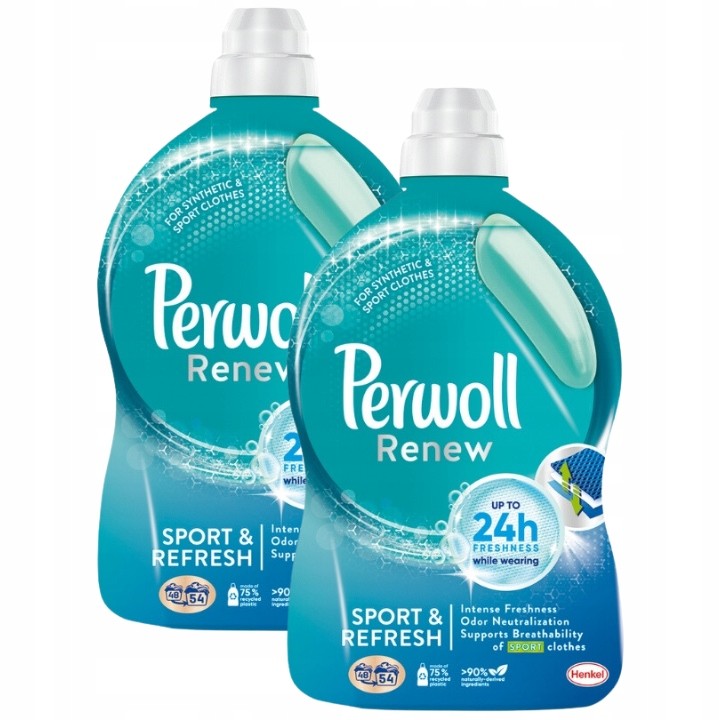 Perwoll Renew Refresh Tekutý prací prostředek 2x2,97L 108 pr