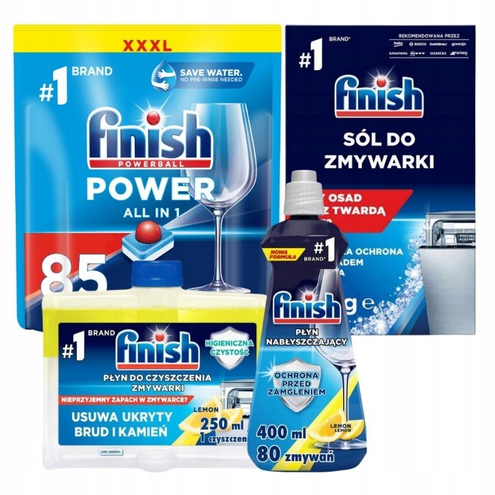 Finish Sada tablet do myčky Power All in One Fresh 85 ks 4 ks