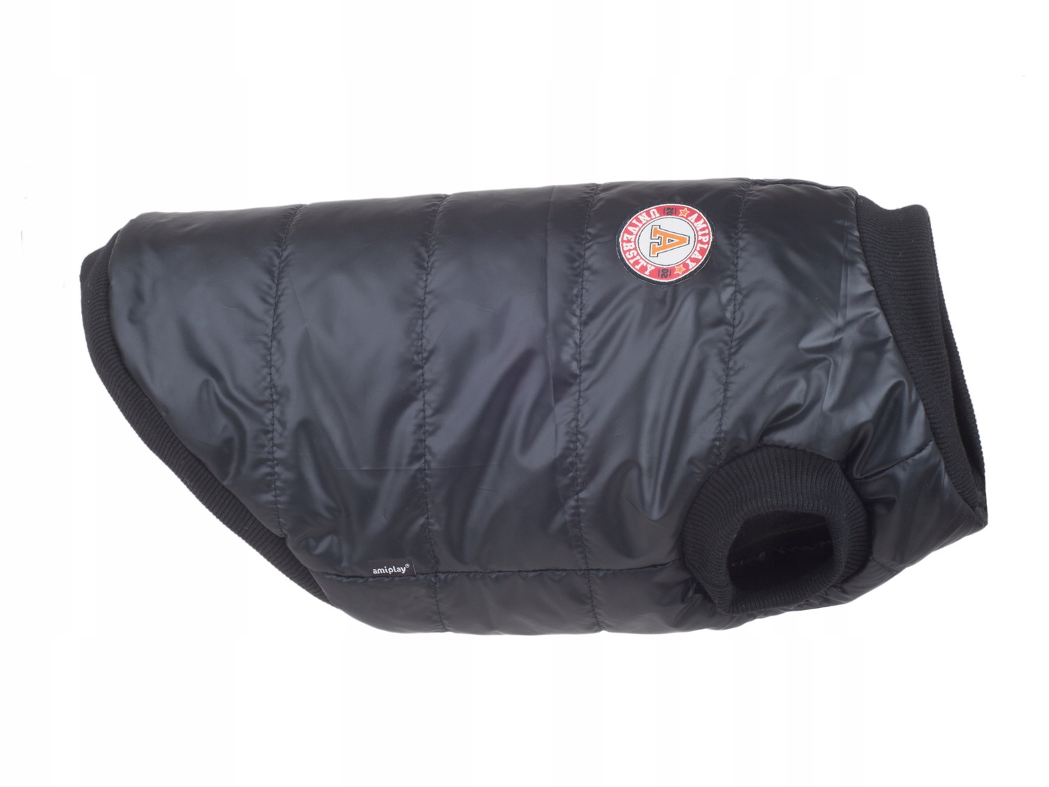 Péřová bunda pro psa Amiplay Bronx 37cm černá