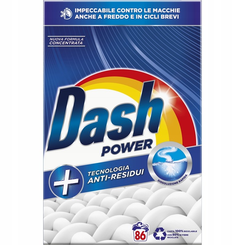 Dash Power prací prášek 4,3 kg