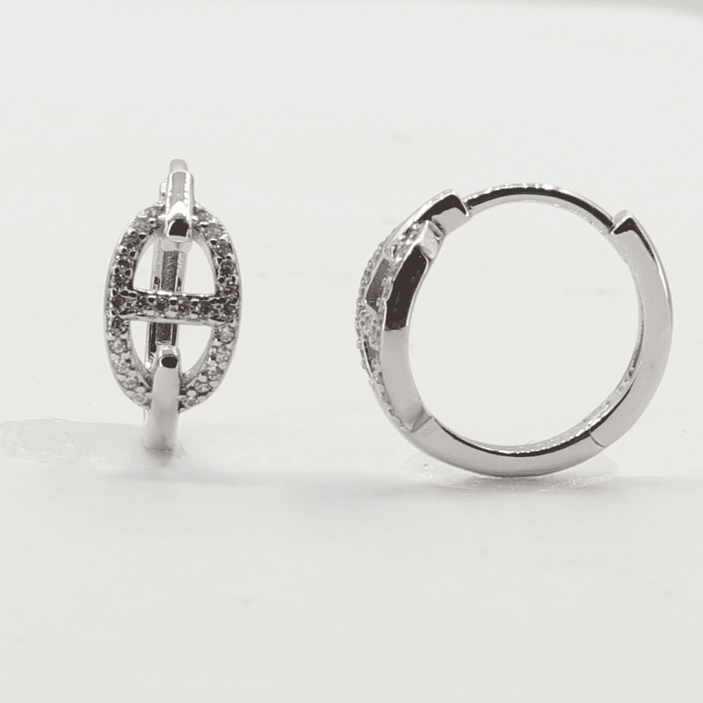 Stříbrné náušnice 105090