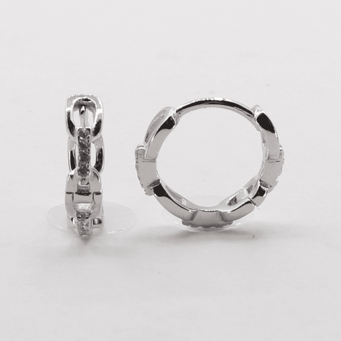 Stříbrné náušnice 105098