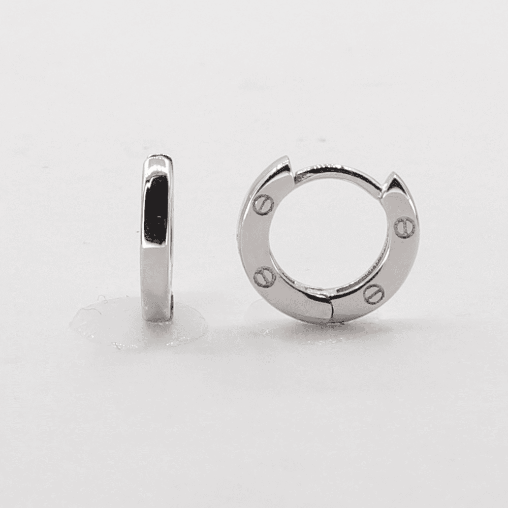 Stříbrné náušnice 105131