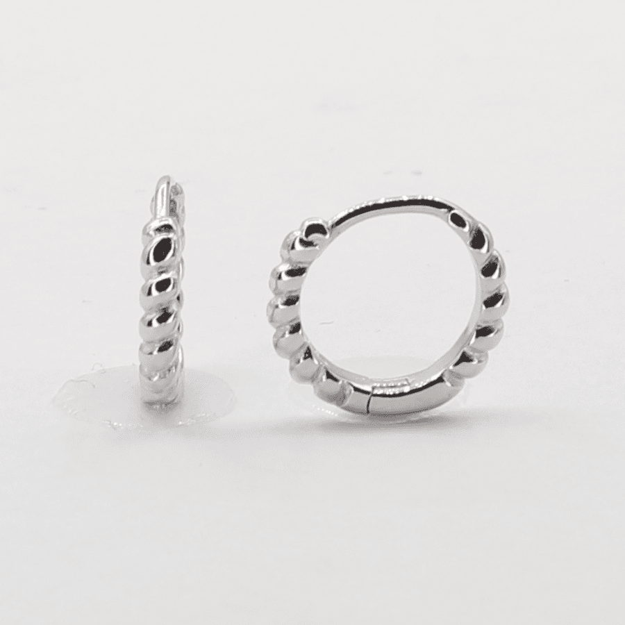 Stříbrné náušnice 105133