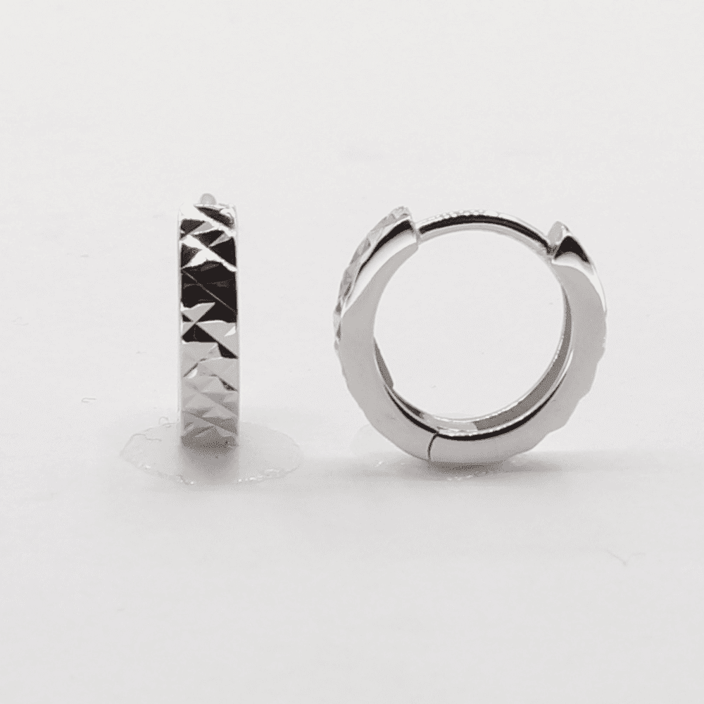 Stříbrné náušnice 105146