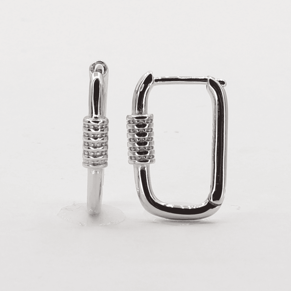 Stříbrné náušnice 105152