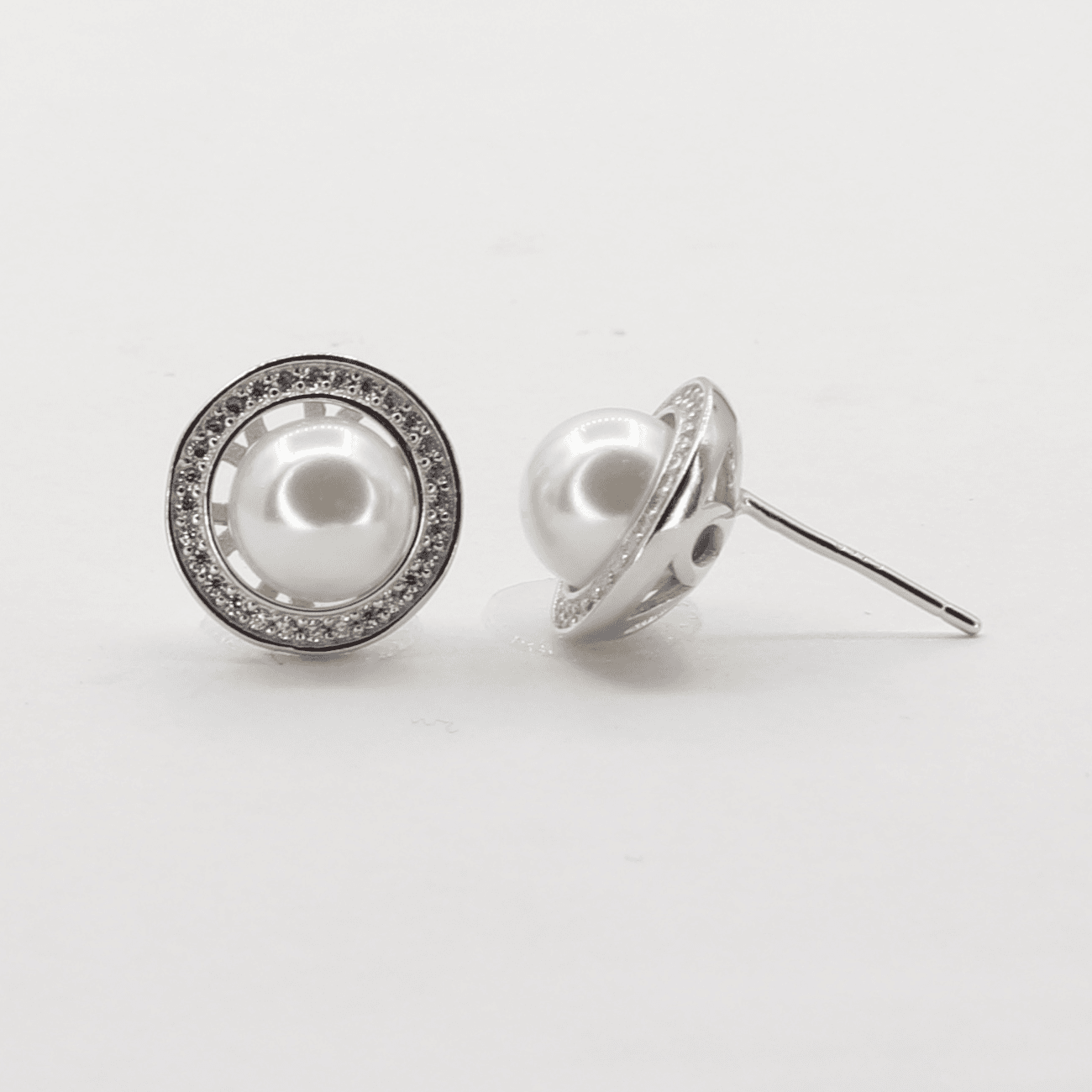 Stříbrné náušnice 105232