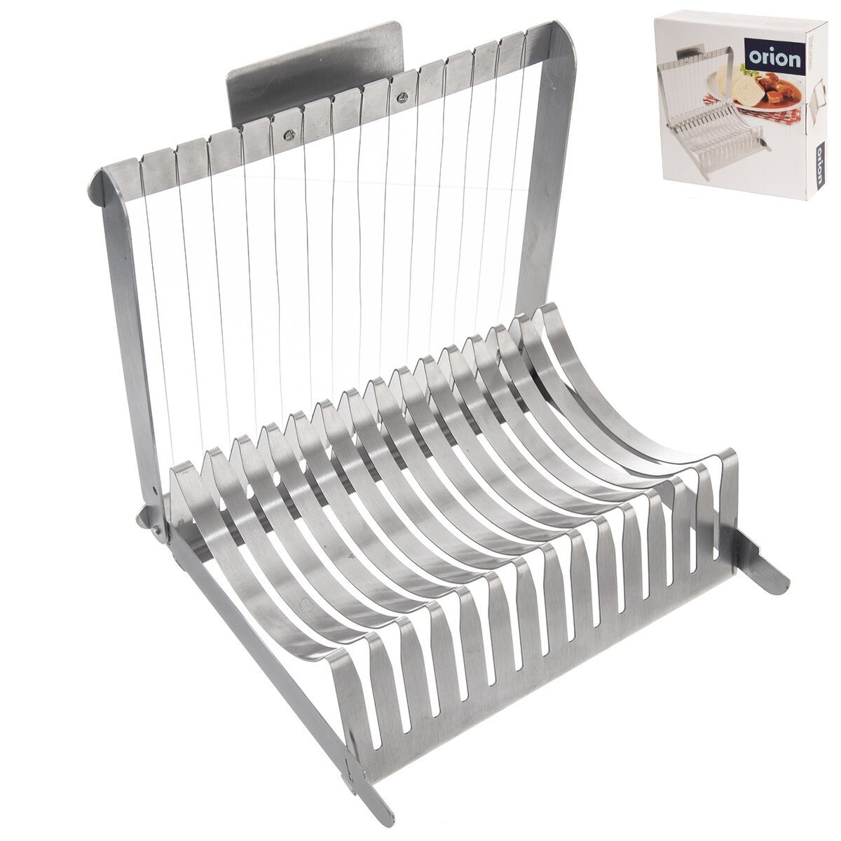 Kráječ knedlí strunový nerez 21x21cm ORION