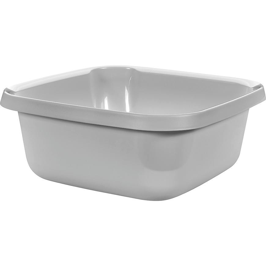 Miska hranatá Essentials 12L světle šedá 241743