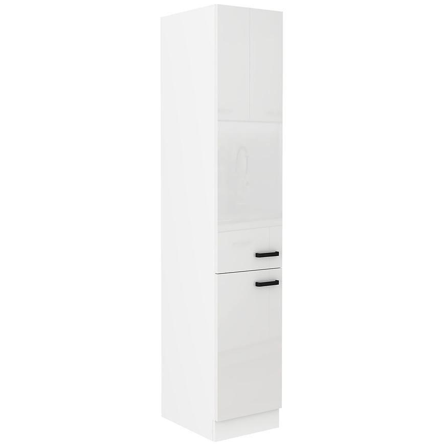 Kuchyňská skříňka MIA bílý lesk/bílá 40dk-210 2f