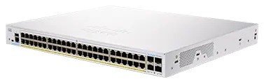 Cisco switch CBS250-48P-4G-UK, 48xGbE RJ45, 4xSFP, PoE+, 370W - REFRESH