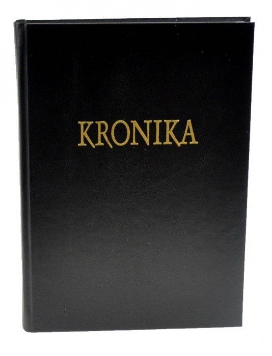 Kronika A4 100 listů - černá - Hospa