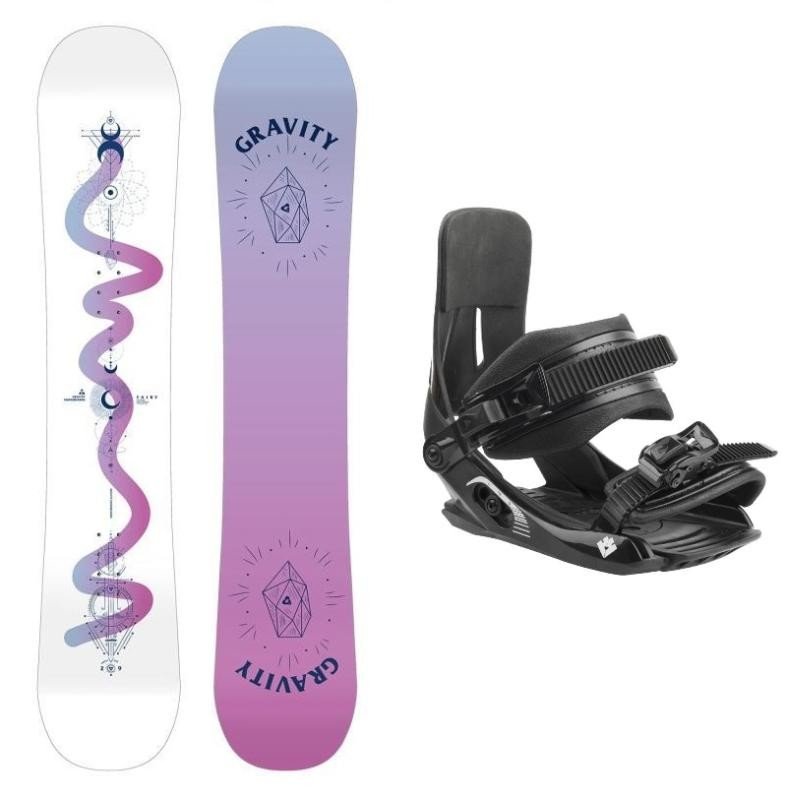 Gravity Fairy 23/24 juniorský snowboard + Hatchey Tactic Junior vázání