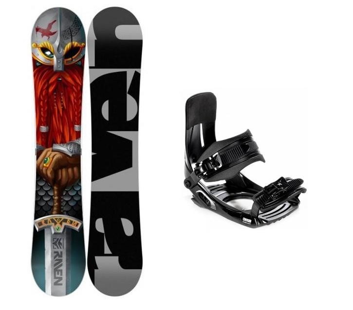 Raven Dwarf pánský snowboard + Croxer MP180 vázání