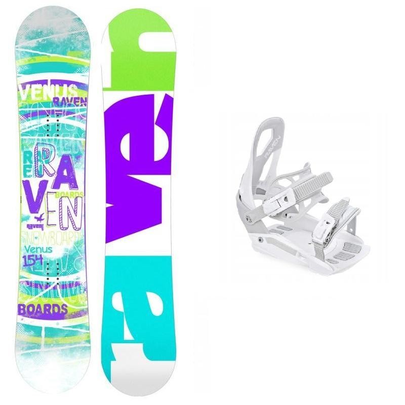 Raven Venus dámský snowboard + Raven S230 White snowboardové vázání