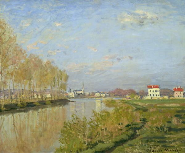 Claude Monet Claude Monet - Obrazová reprodukce The Seine at Argenteuil, 1873, (40 x 35 cm)