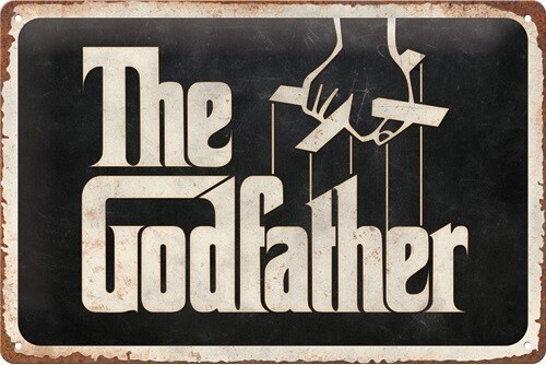 Postershop Plechová cedule The Godfather, ( x  cm)