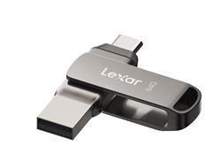 Lexar flash disk 32GB - JumpDrive D400 Dual USB-C & USB-A 3.1 (čtení až 100MB/s)