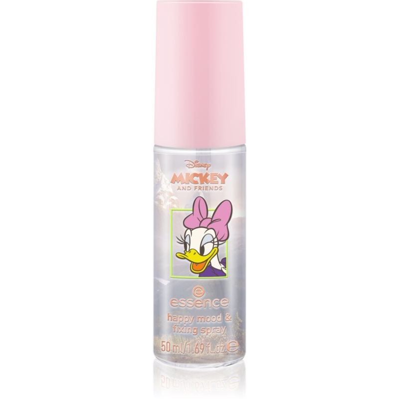 Essence Disney Mickey and Friends fixační sprej na make-up s glycerinem vůně Happy Mood 50 ml