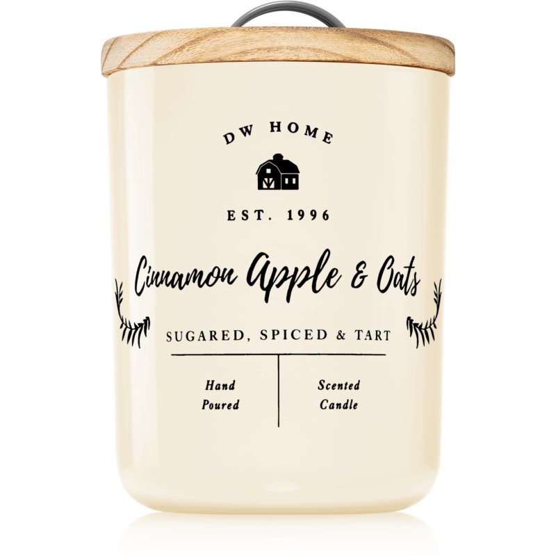 DW Home Farmhouse Cinnamon Apple & Oats vonná svíčka 107 g