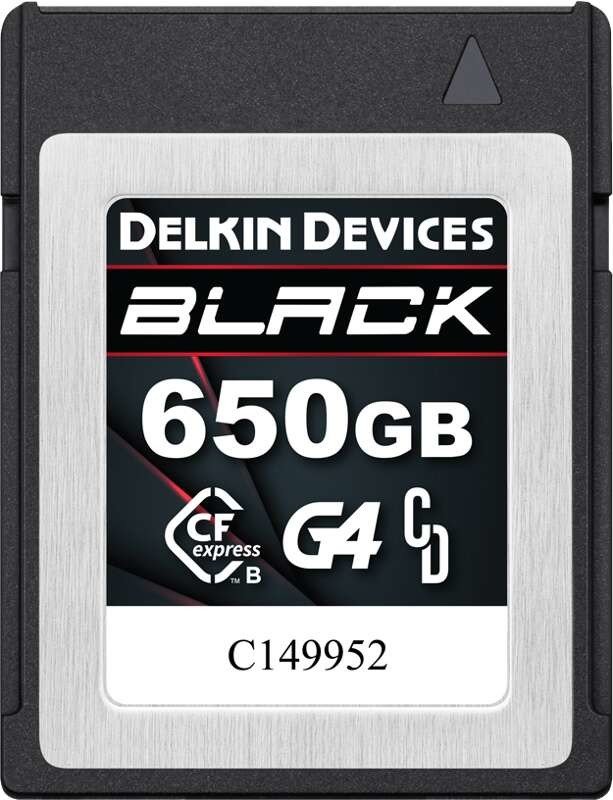 Delkin Black CFexpress Typ B 650GB (G4)