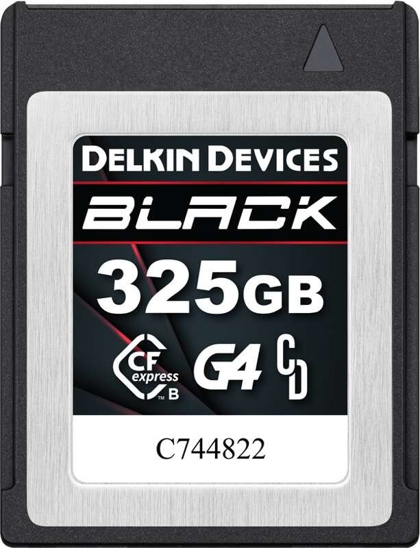 Delkin Black CFexpress Typ B 325GB (G4)