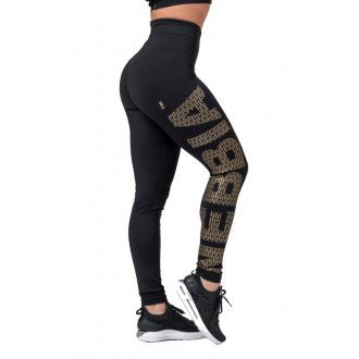 Nebbia Gold NEBBIA print legíny 827 black N827