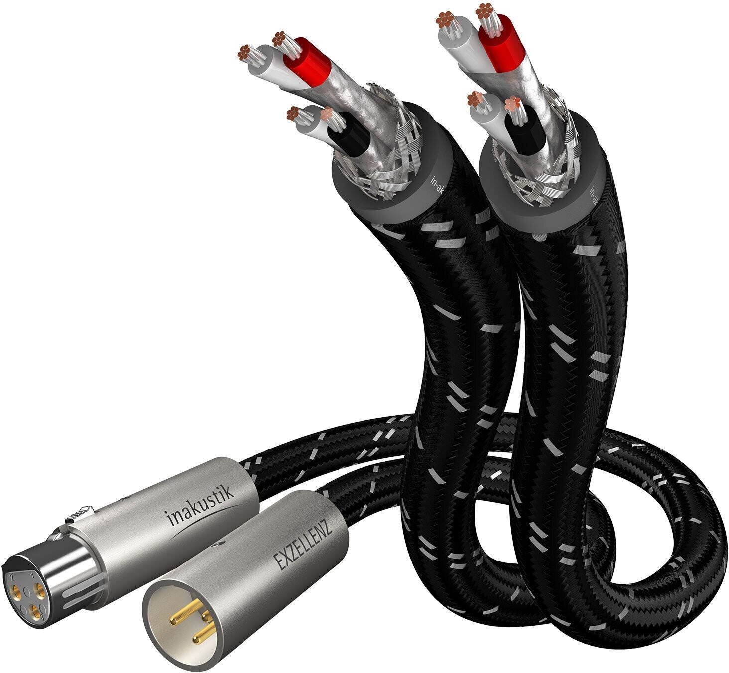 Inakustik Excellence Audio Cable XLR 0,75 m