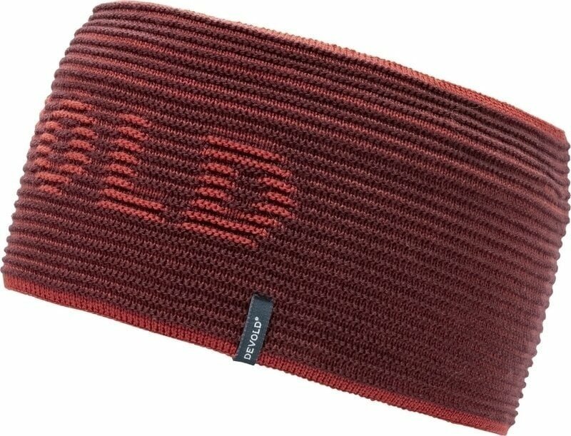 Devold Rib Logo Merino Headband Krása UNI