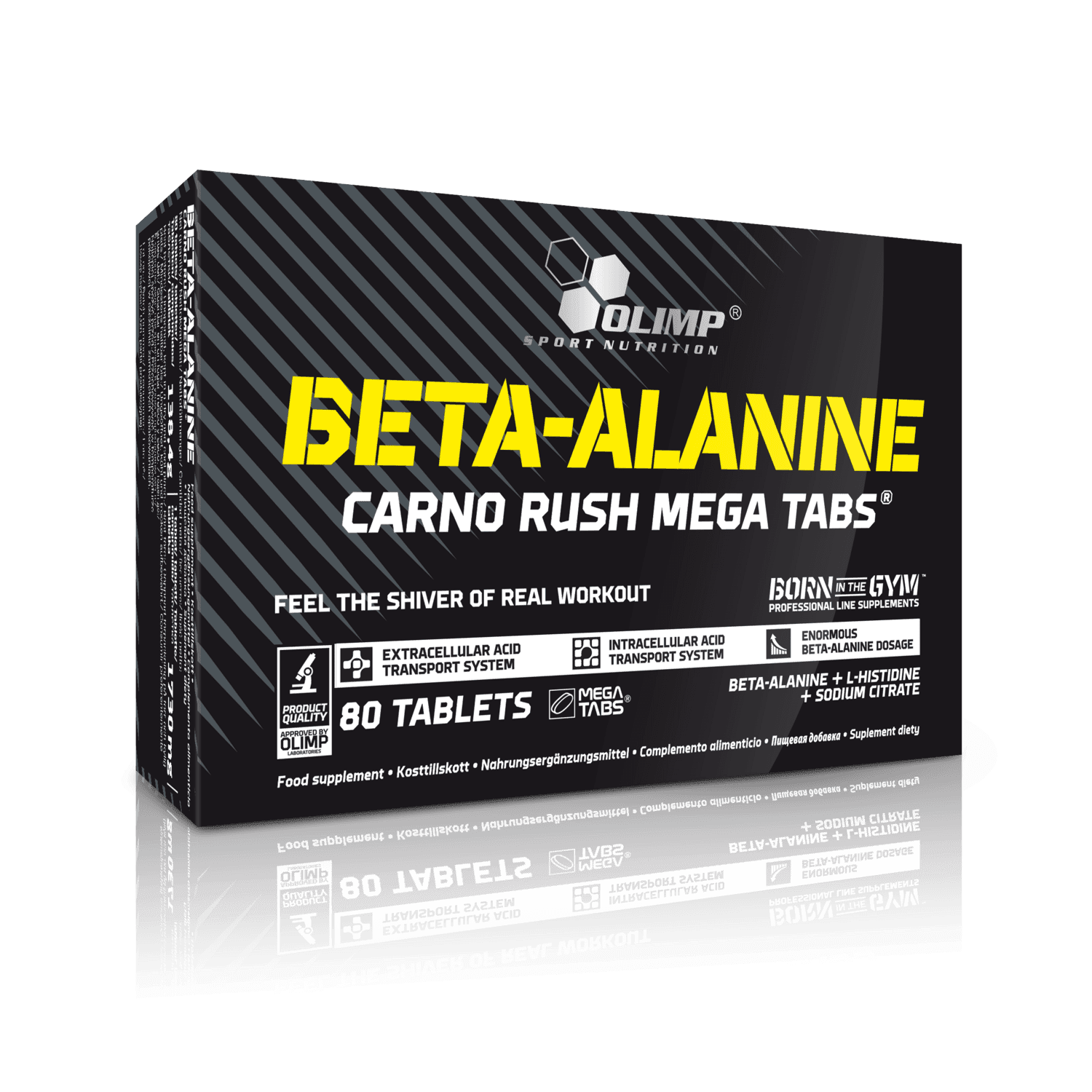 Beta-Alanin Carno Rush, 120 kapslí, Olimp