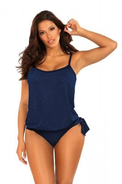 Self Tankini Jamaica6 JA6 2 tmavě modré Dámské plavky XL tmavě modrá