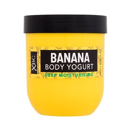 Xpel Banana Body Yogurt hydratační a vyživující tělový jogurt s banánovou vůní 200 ml pro ženy