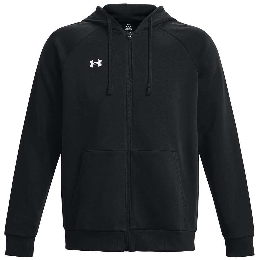Pánská mikina Under Armour Rival Fleece FZ Hoodie Velikost: M / Barva: černá