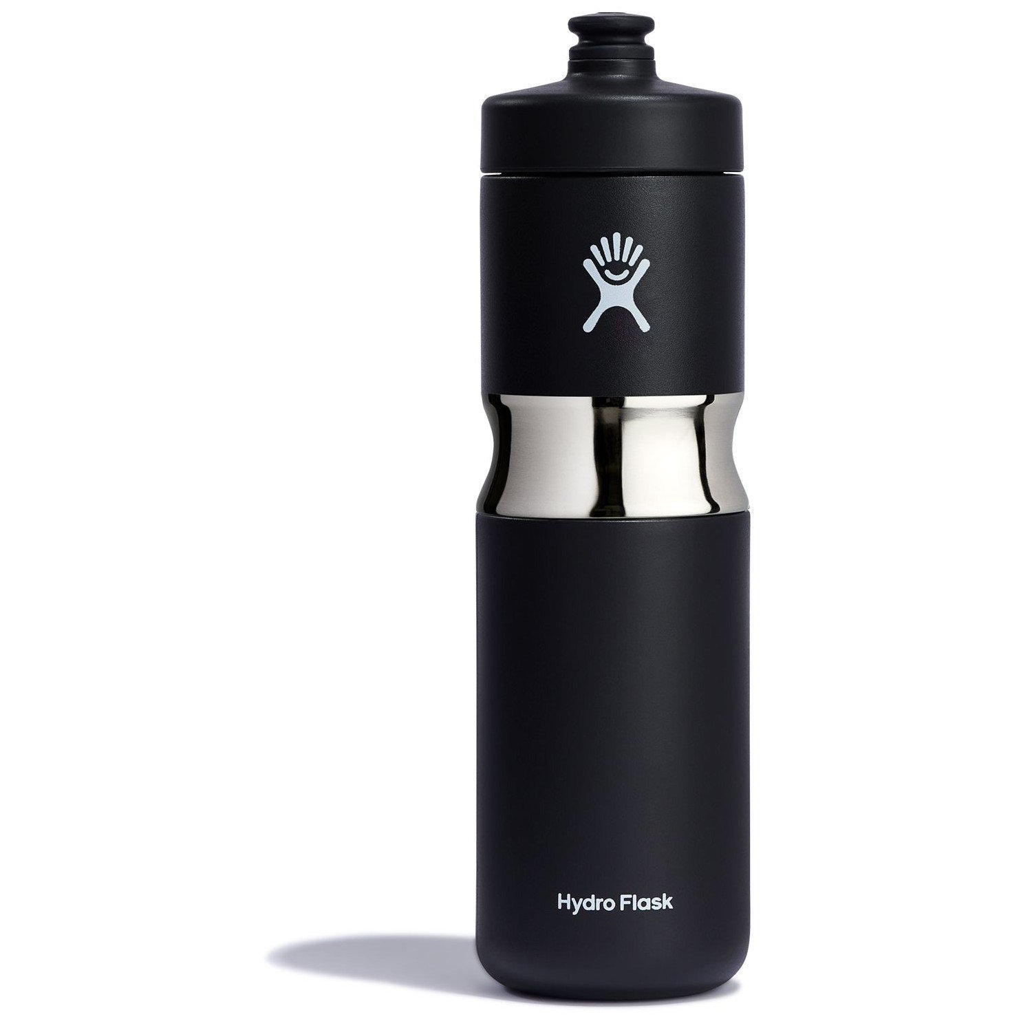 Láhev Hydro Flask Wide Mouth Insulated Sport Bottle 20oz Barva: černá