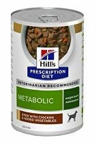 Hill's Can. PD Metabolic Chicken&Veg stew Konz.354g