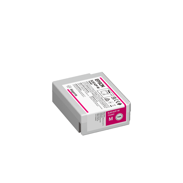Epson SJIC42P-M C13T52M340 pro ColorWorks, purpurová (magenta) originální cartridge