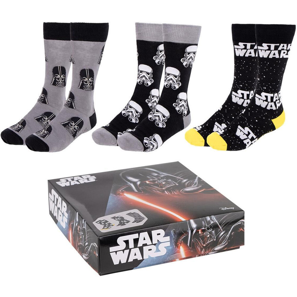 Cerda ponožky - Star Wars 40/46 (3 páry)