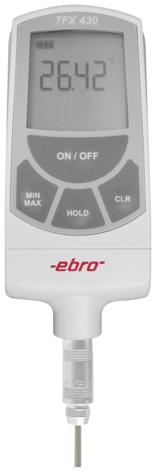 ebro TFX 430  plus  TPX 130 teploměr -100 -  plus 400 °C s pevnou sondou
