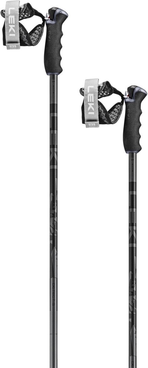 Leki Detect S - dark anthracite/black 130