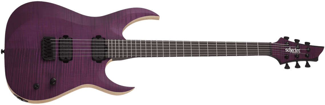 Schecter John Browne Tao-6 - Satin Trans Purple