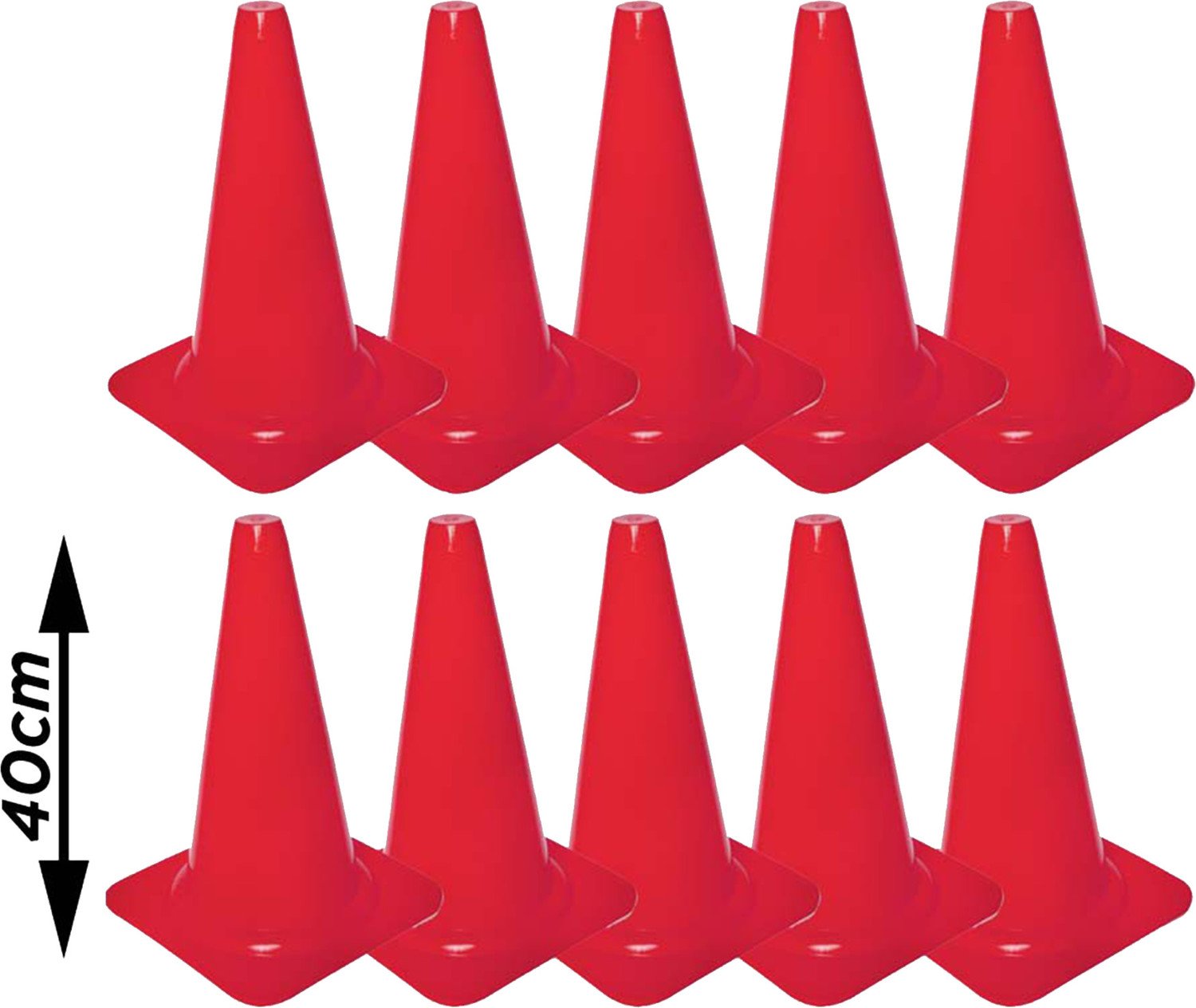 Tréninkové kužely Cawila Cawila marking cone L 10er Set 40cm