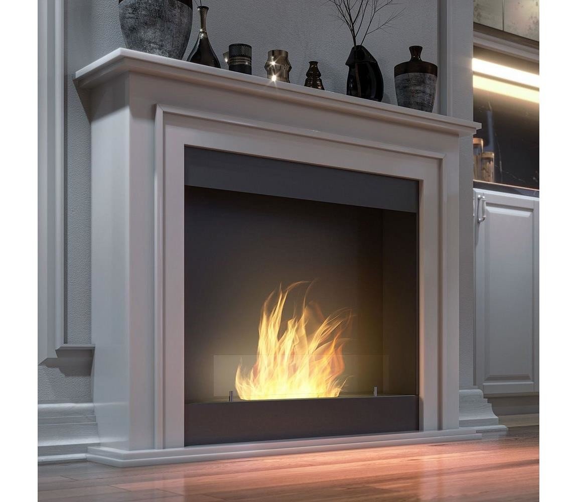 InFire InFire - BIO krb 90x112,5 cm 3kW bílá