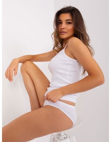 Dámský komplet s kalhotkami NIGHT bílý