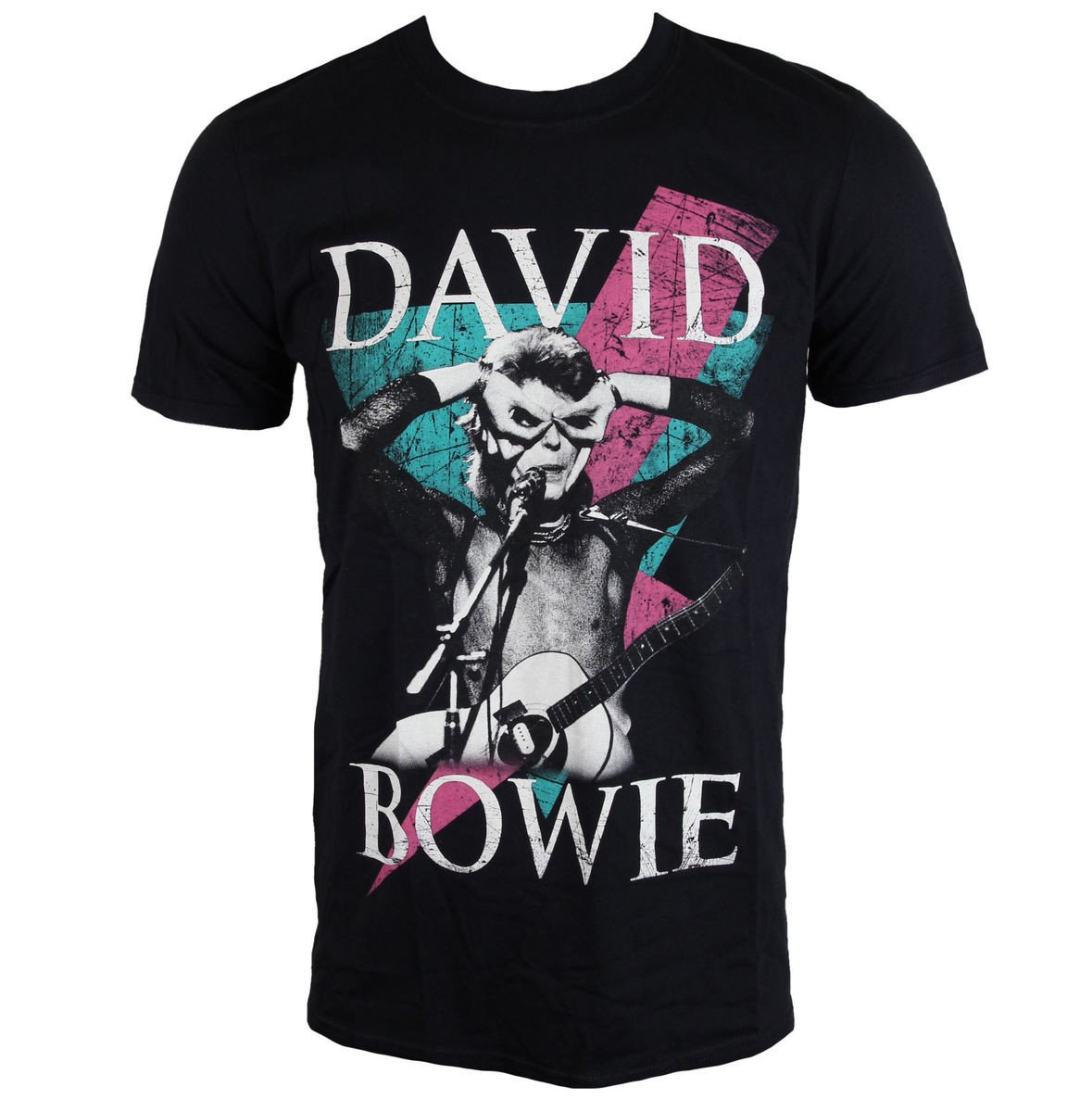 Tričko metal pánské David Bowie - Thunder - ROCK OFF - BOWTS08MB S