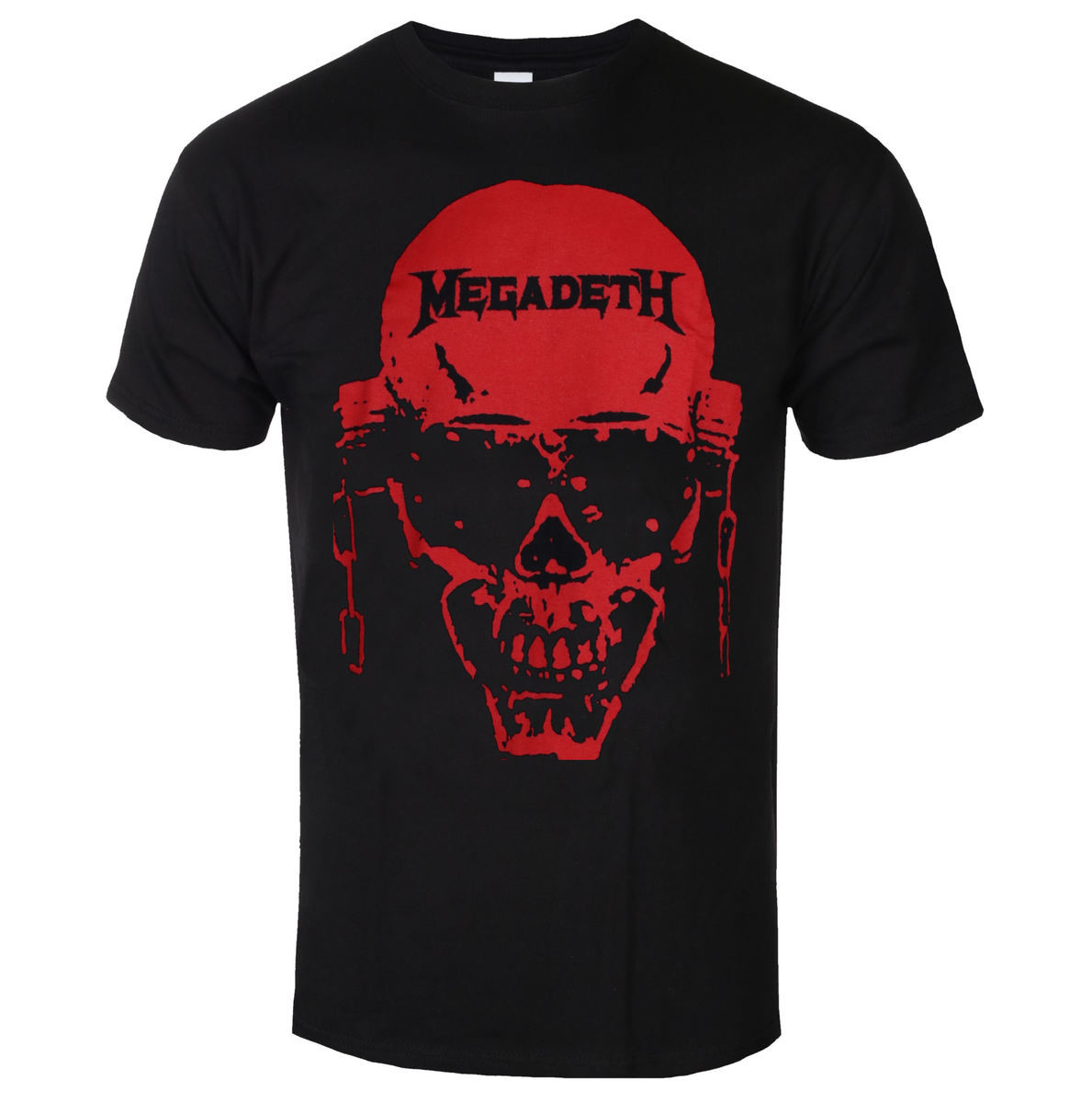 Tričko metal pánské Megadeth - Contrast Red - ROCK OFF - MEGATS03MB S