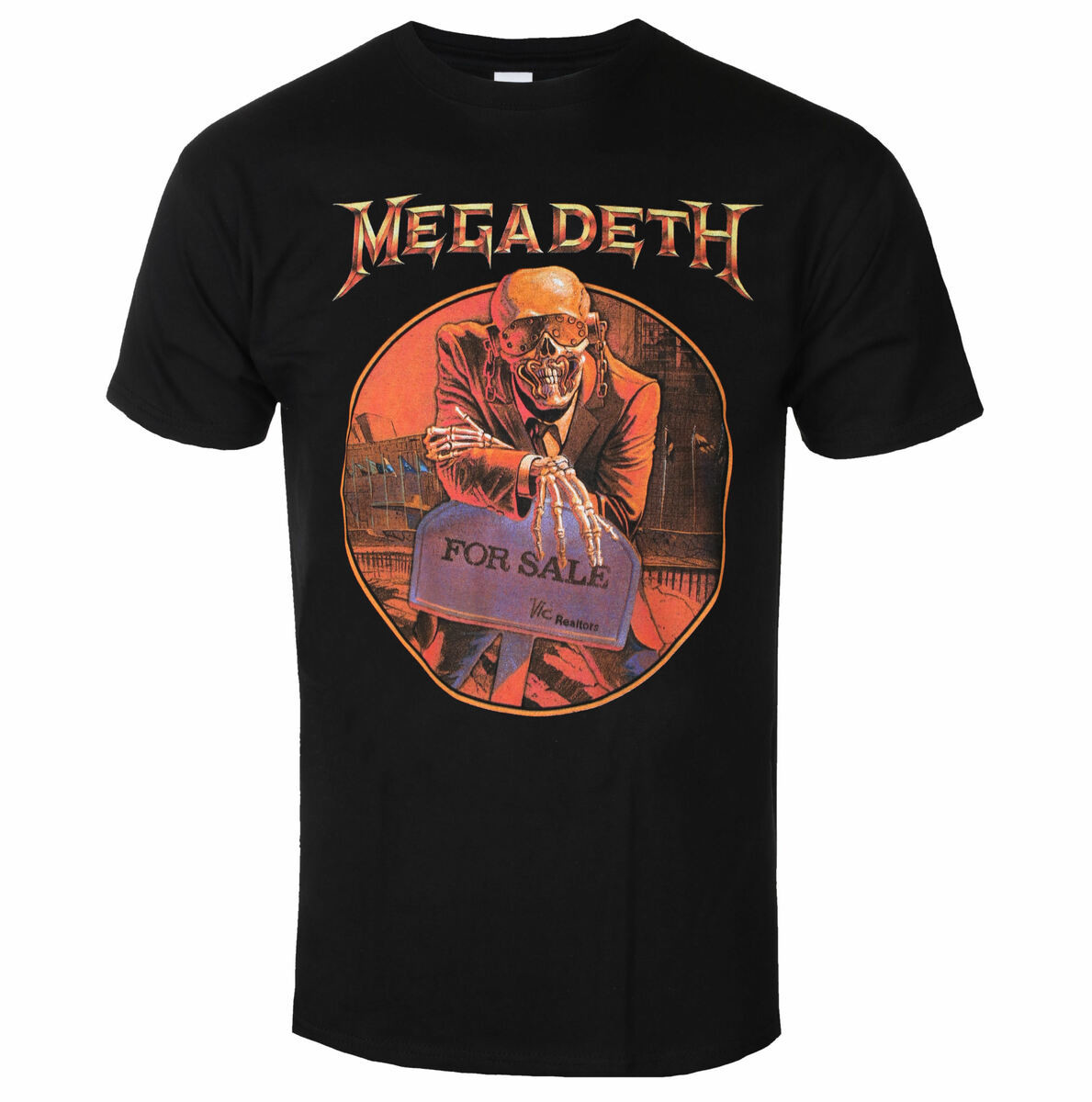 Tričko metal pánské Megadeth - Peace Sells… Tracklist BL - ROCK OFF - MEGATS16MB S