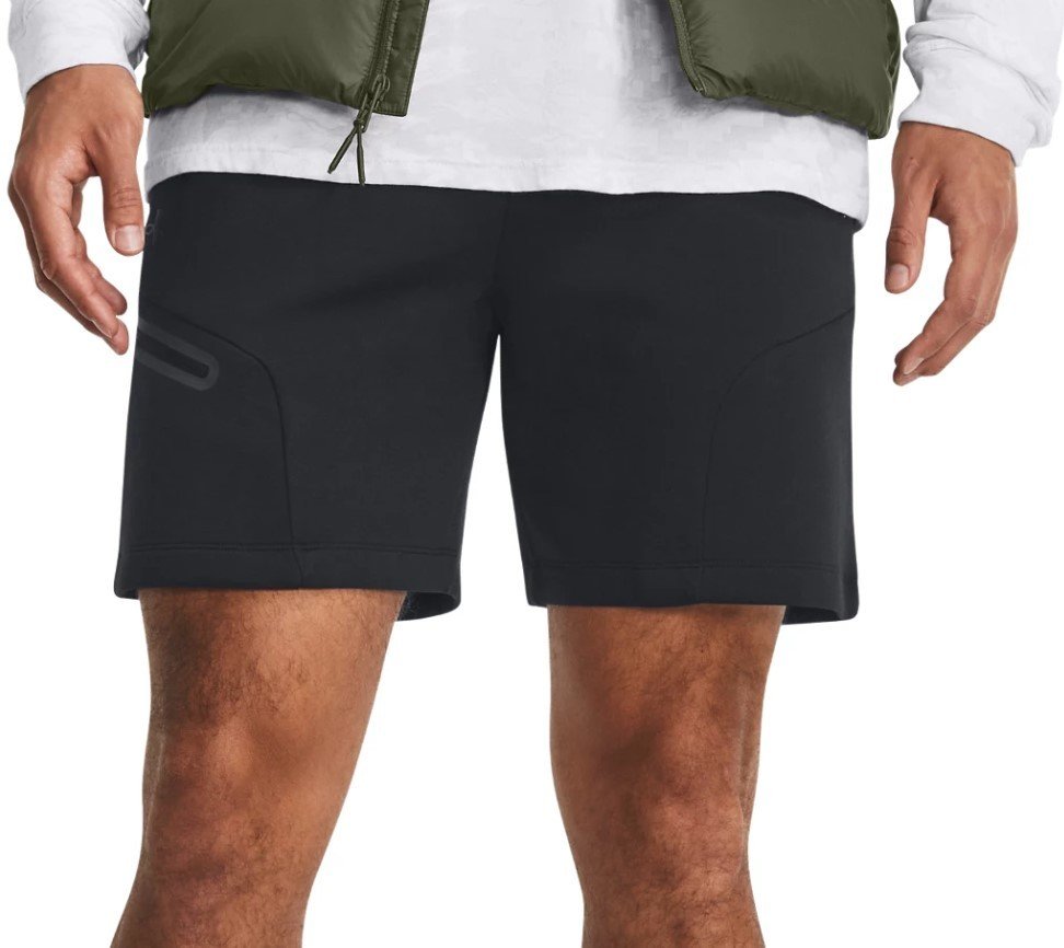 Šortky Under Armour UA Unstoppable Flc Shorts-BLK
