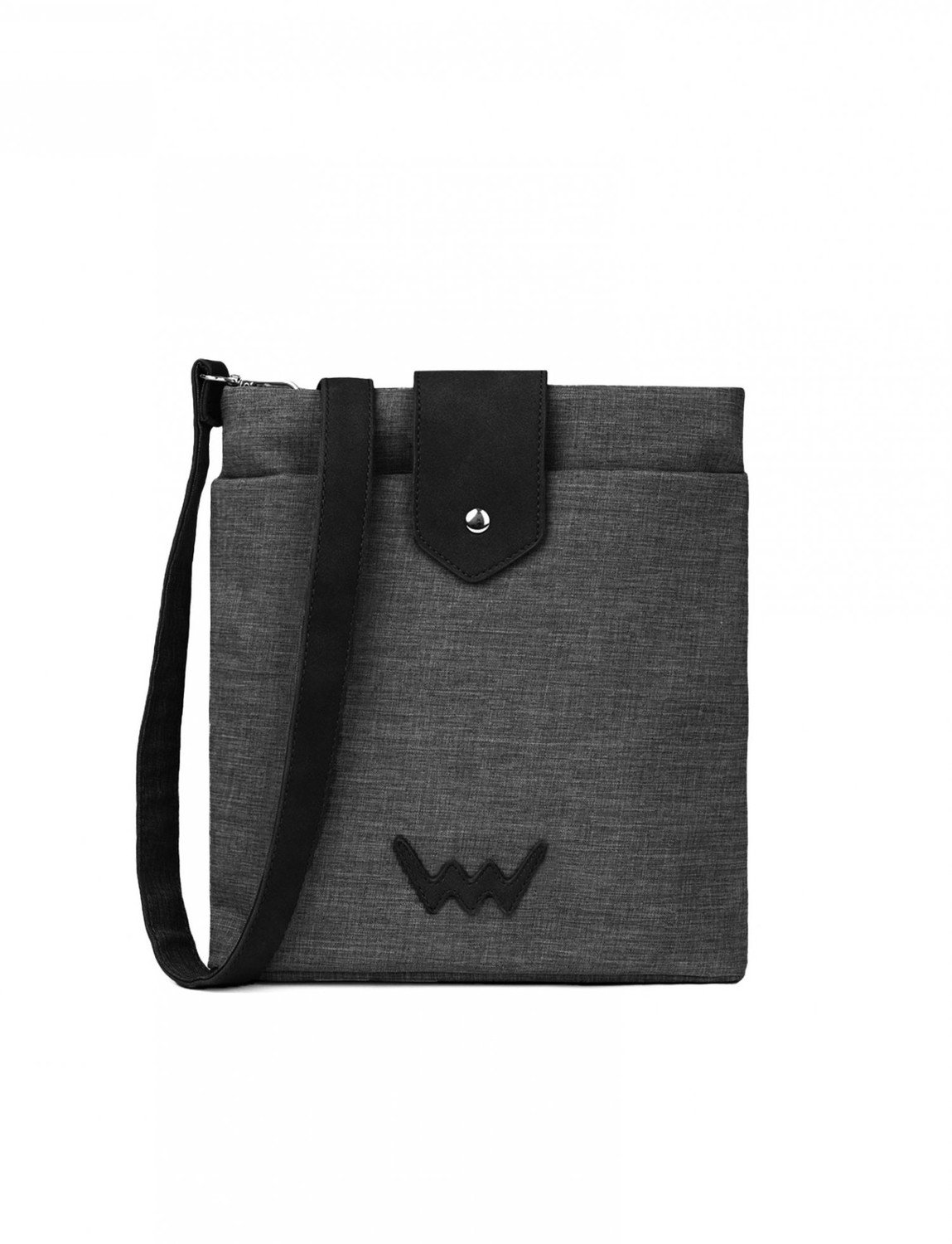 Dámská crossbody kabelka šedá - Vuch Vigo Dark Grey šedá