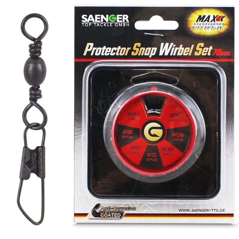 Saenger set obratlíků s karabinkou varianta A 70 ks-1922170