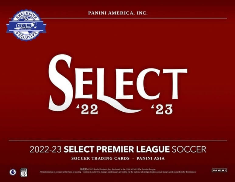 2022-2023 Panini Select Premier League TMALL booster balíček - fotbalové karty